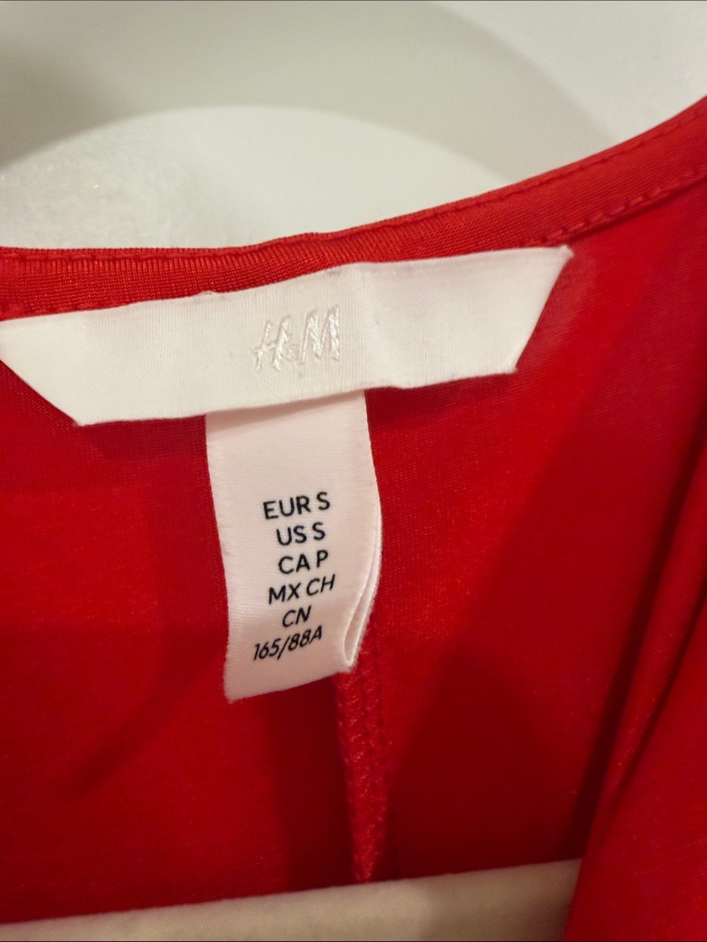 H&M Beautiful Red Long Dress - Picture 2 of 7